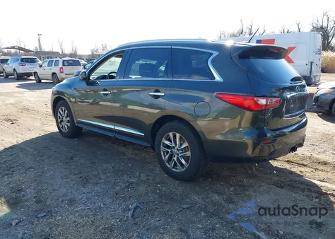 2013 Infiniti Jx35 z USA, uszkodzony, nr VIN 5N1AL0MM1DC324468
